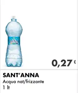Iper Tosano SANT'ANNA Acqua nat/frizzante offerta