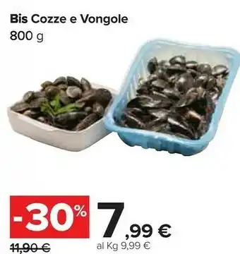 Carrefour Market Bis cozze e vongole offerta
