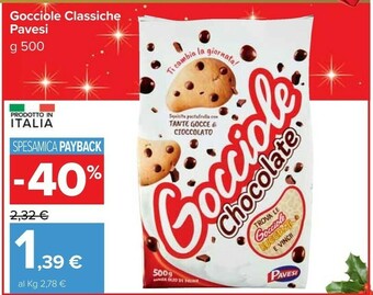 Carrefour Market Gocciole chocolate 500 g(ml) offerta