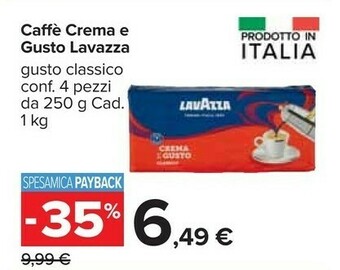 Caffe crema e gusto classico
