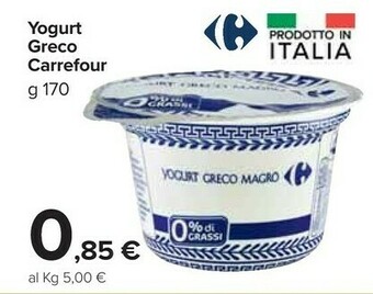 Carrefour Market Carrefour yogurt greco offerta