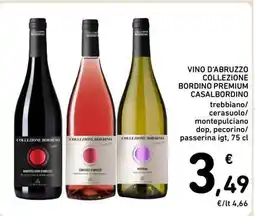 Spazio Conad VINO D’ABRUZZO COLLEZIONE BORDINO PREMIUM CASALBORDINO offerta