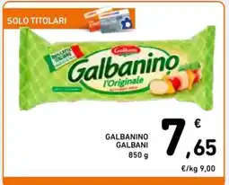 Spazio Conad GALBANINO GALBANI offerta