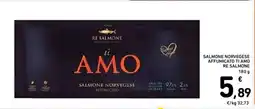 Spazio Conad SALMONE NORVEGESE AFFUMICATO TI AMO RE SALMONE offerta