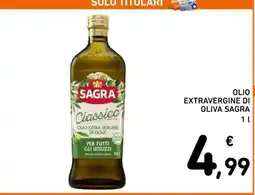 Spazio Conad Olio Extravergine di Oliva Sagra offerta