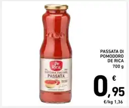 Spazio Conad PASSATA DI POMODORO DE RICA offerta