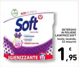 Spazio Conad Detersivo in polvere lavatrice Soft offerta