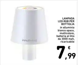 Spazio Conad LAMPADA LED RGB PER BOTTIGLIA offerta