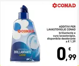 Spazio Conad ADDITIVI PER LAVASTOVIGLIE CONAD offerta