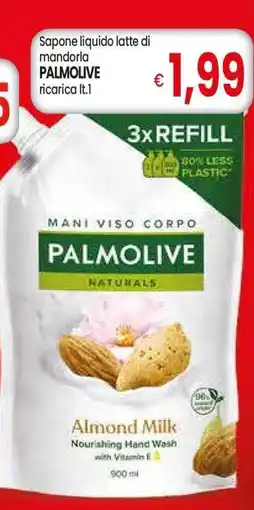 Famila PALMOLIVE Sapone liquido latte di mandorla offerta