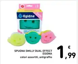 Spazio Conad SPUGNA SMILLY DUAL EFFECT EGIDNA offerta