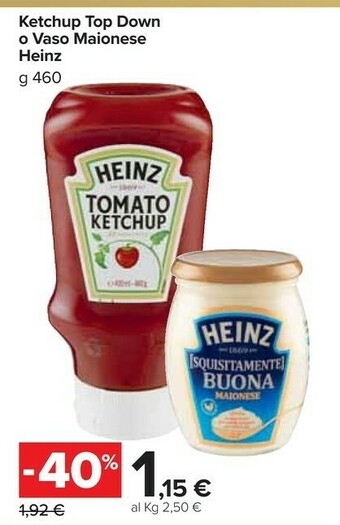 Carrefour Market Tomato ketchup 460 g(ml) offerta