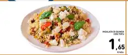 Spazio Conad INSALATA DI QUINOA CON TOFU offerta