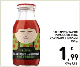 Spazio Conad SALSAPRONTA CON POMODORO PERA D'ABRUZZO FRAGASSI offerta