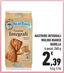 Conad NASTRINE INTEGRALI MULINO BIANCO BARILLA offerta