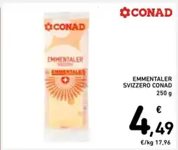 Spazio Conad EMMENTALER SVIZZERO CONAD offerta