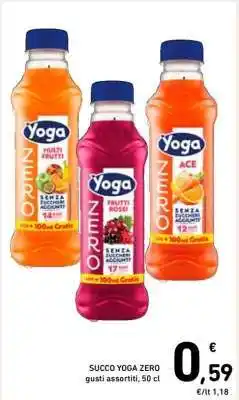 Spazio Conad SUCCO YOGA ZERO offerta