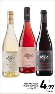 Spazio Conad VINO D’ABRUZZO NESTORE BOSCO offerta