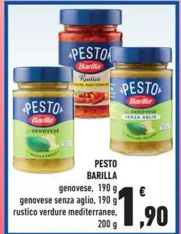 Conad Pesto Barilla offerta