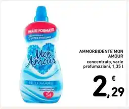 Spazio Conad Ammorbidente Mon Amour offerta