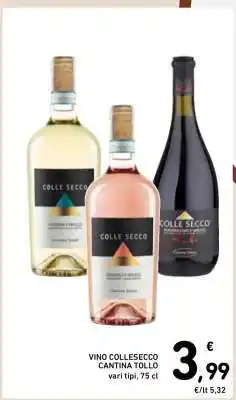 Spazio Conad Vino Collesecco Cantina Tollo offerta