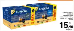 Spazio Conad CAPSULE CAFFÈ BORBONE offerta