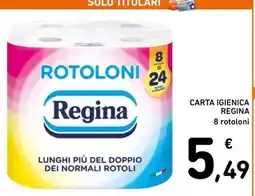 Spazio Conad CARTA IGIENICA REGINA offerta