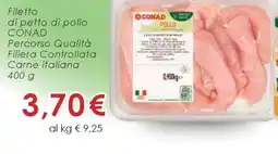 Conad Filetto di petto di pollo CONAD offerta