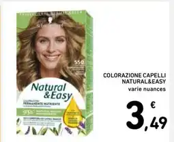 Spazio Conad COLORAZIONE CAPELLI NATURAL&EASY offerta
