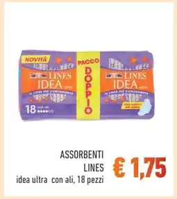 Conad Assorbenti lines offerta