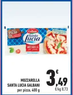 Conad MOZZARELLA SANTA LUCIA GALBANI offerta