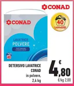 Conad DETERSIVO LAVATRICE CONAD offerta