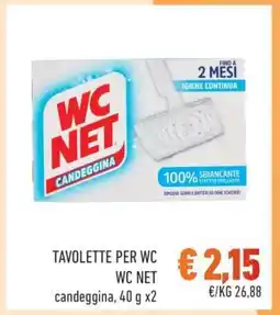 Conad TAVOLETTE PER WC WC NET offerta