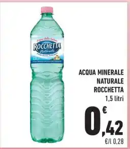 Conad Acqua Minerale Naturale Rocchetta offerta