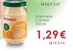 Conad Maionese Conad offerta