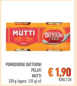Conad POMODORINI DATTERINI PELATI MUTTI offerta