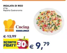 Esselunga Insalata di riso offerta