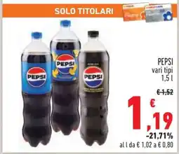 Conad Pepsi offerta
