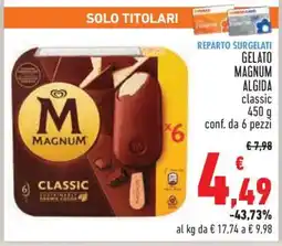 Conad GELATO MAGNUM ALGIDA offerta