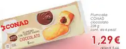 Conad PLUMCAKE CONAD cioccolato offerta