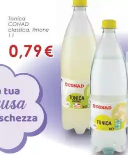 Conad Tonica CONAD classica, limone offerta