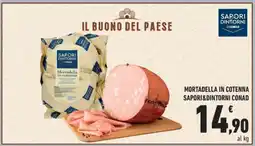 Conad Mortadella in cotenna Sapori&Dintorni Conad offerta