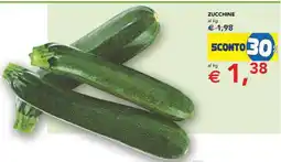 Esselunga Zucchine offerta