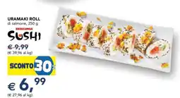 Esselunga URAMAKI ROLL di salmone, 250 g offerta
