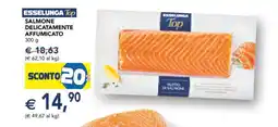 Esselunga SALMONE DELICATAMENTE AFFUMICATO offerta