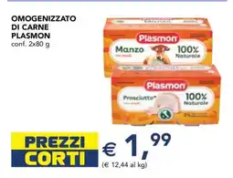 Esselunga OMOGENIZZATO DI CARNE PLASMON offerta