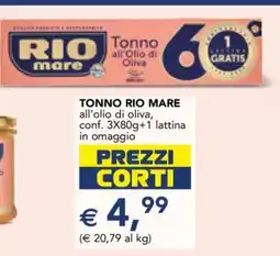 Esselunga TONNO RIO MARE offerta