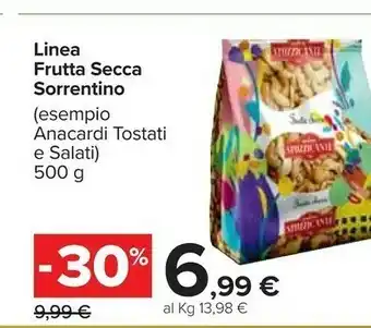 Carrefour Market Linea frutta secca sorrentino offerta