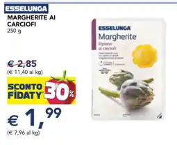 Esselunga MARGHERITE AI CARCIOFI offerta