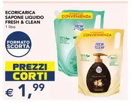 Esselunga ECORICARICA SAPONE LIQUIDO FRESH & CLEAN offerta